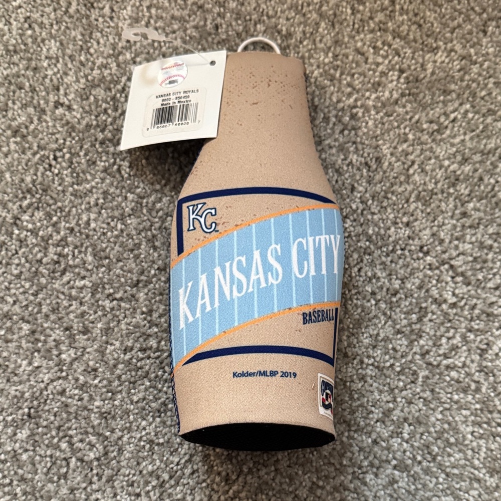 Kansas City Baseball Bottle Holder